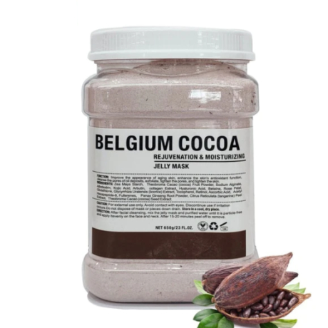  Маска альгинатная, гидрогелевая, электролитная - Бельгийское какао для бархатной кожи